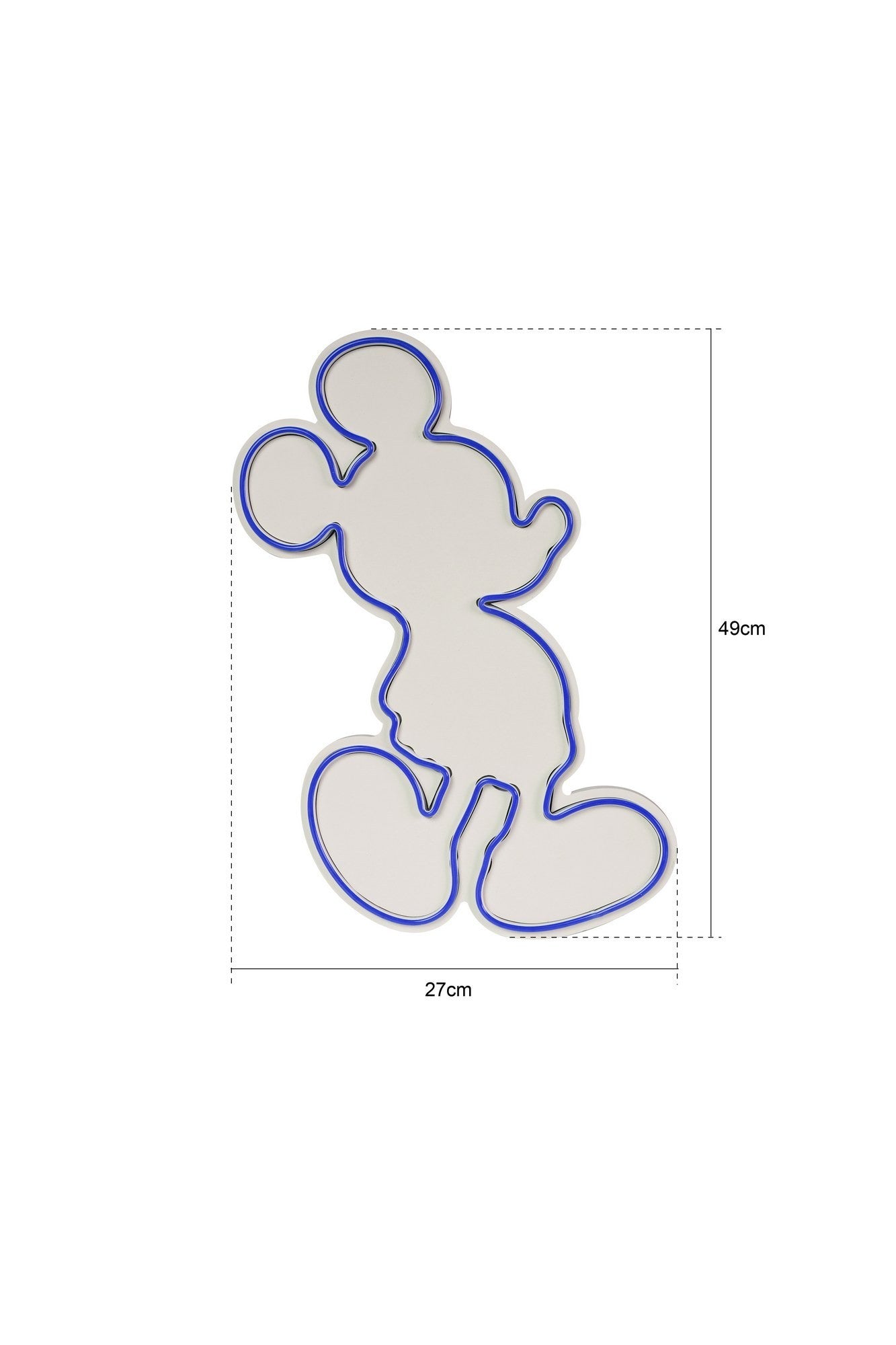 Éclairage LED en plastique décoratif Mickey Mouse - White