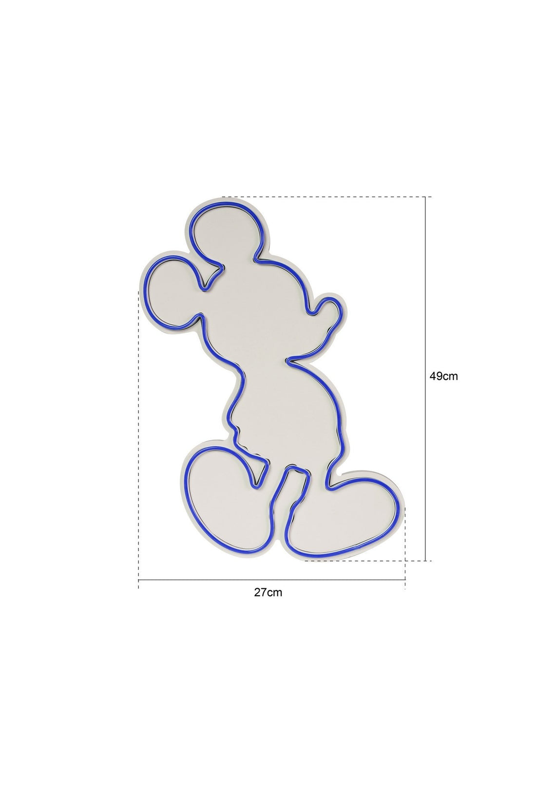 Éclairage LED en plastique décoratif Mickey Mouse - White