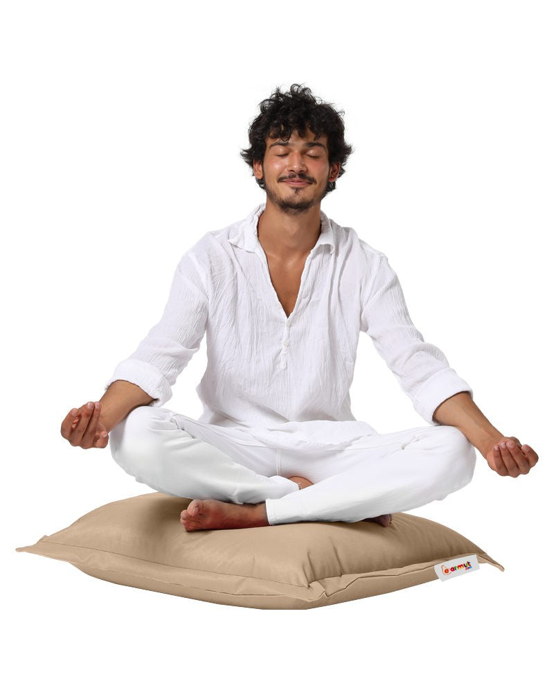 Coussin de jardin Cushion Pouf 70x70 - Mink