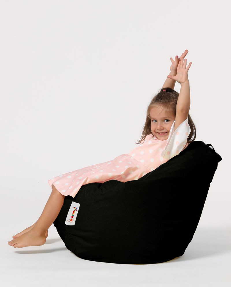Pouf de jardin Premium Kids - Black