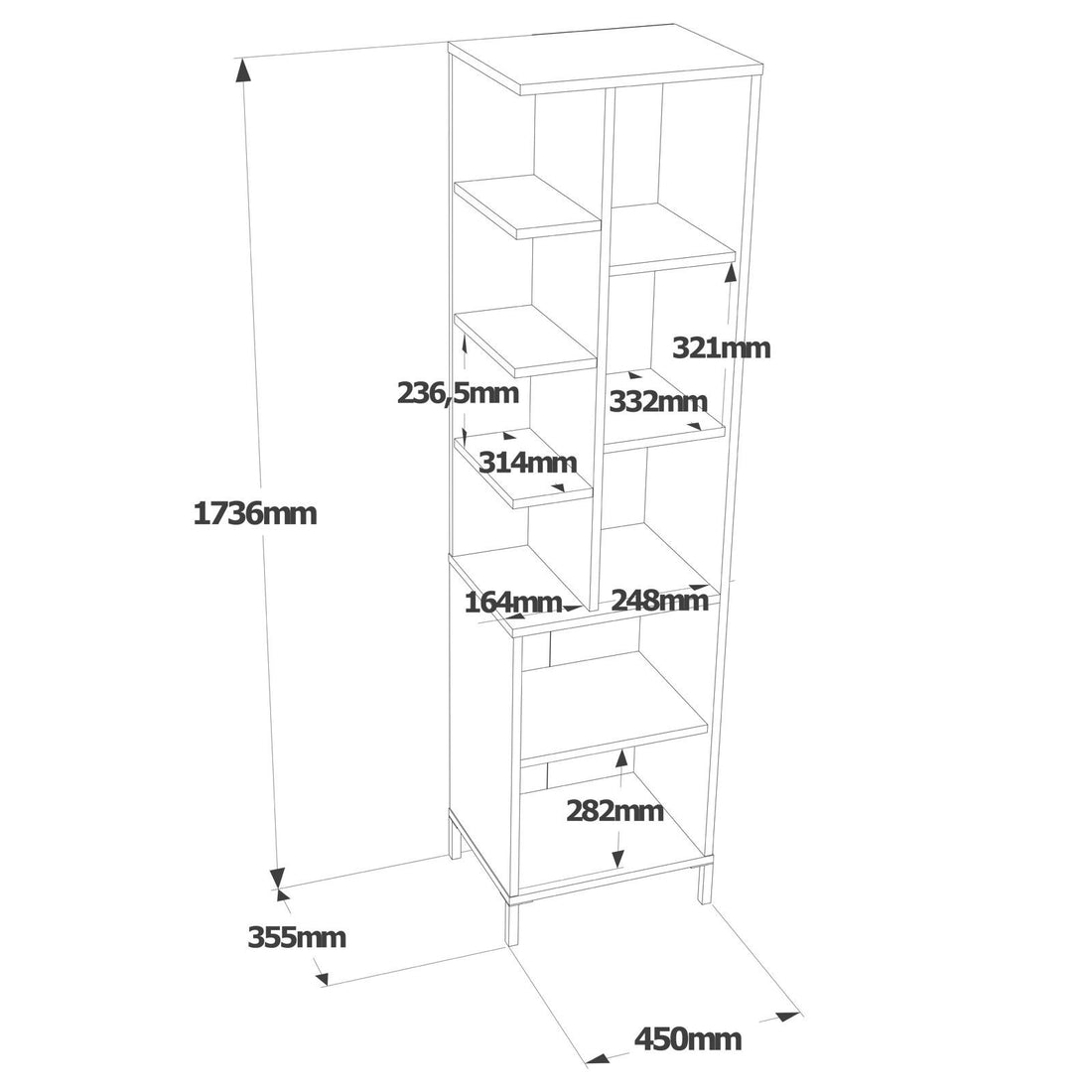 Armoire à plusieurs usage VI1-WK