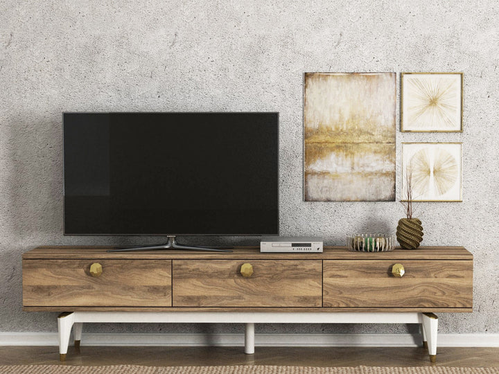 Meuble TV Buse (TV Sehpası) - Walnut