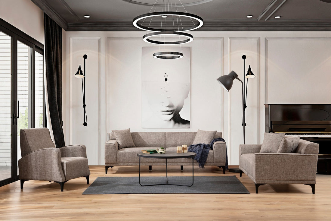 Canapé à 3 places Petra 3 - Fawn