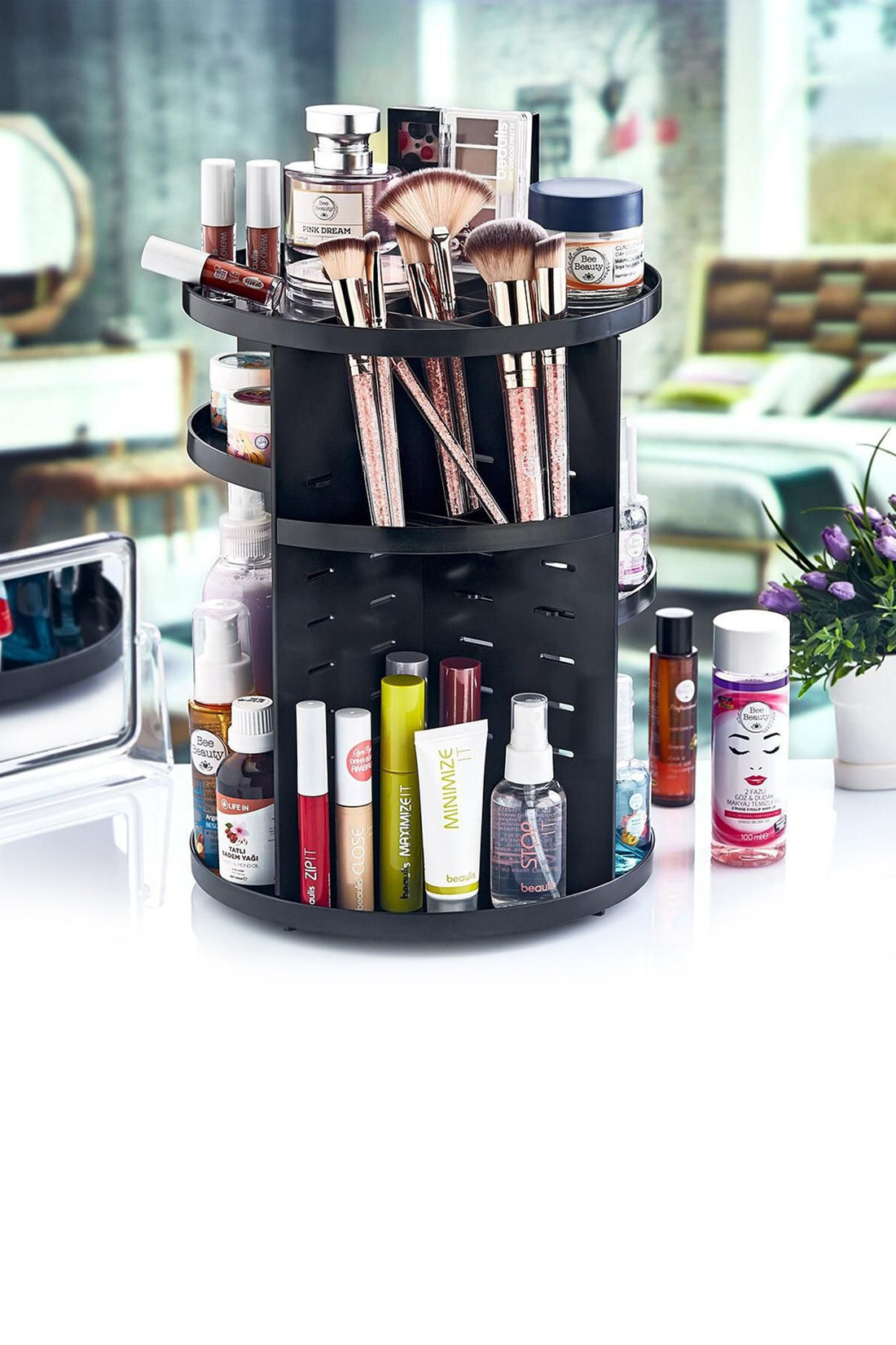 Make-Up Organizer 980302 - Black