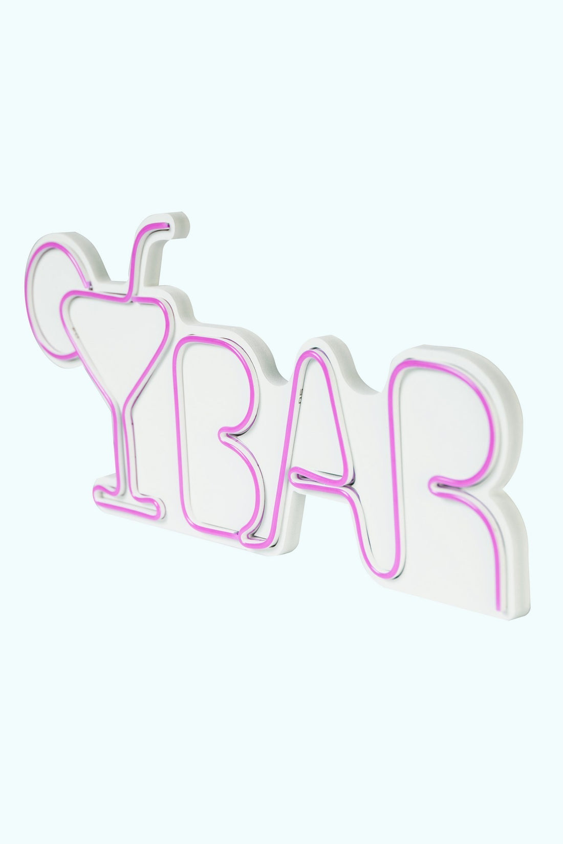 Éclairage LED en plastique décoratif Bar - Pink