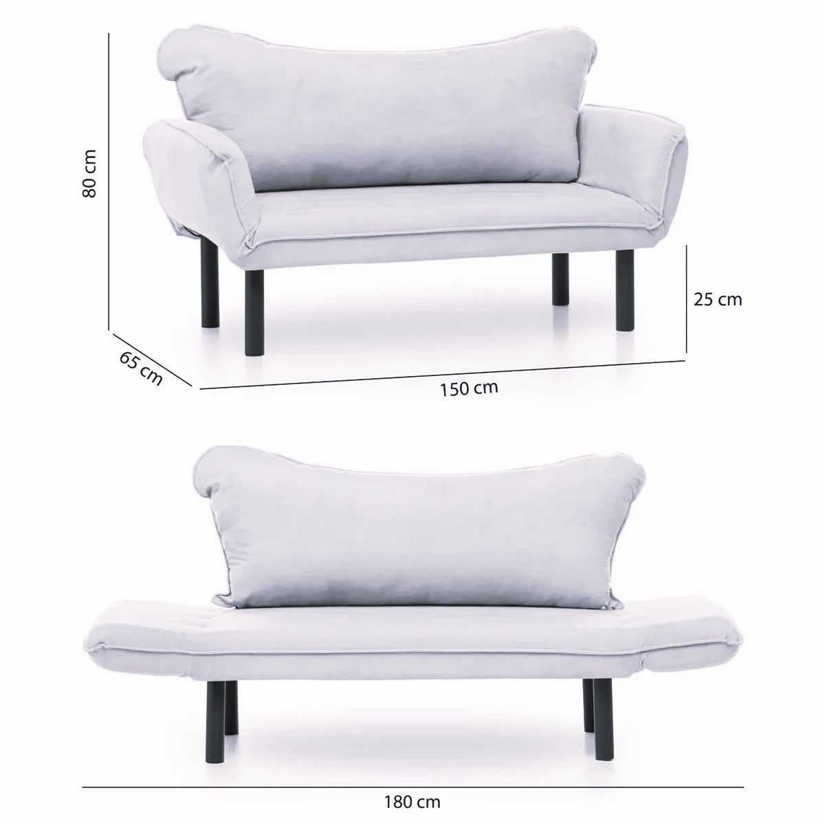 Canapé-lit 2 places Chatto - Patchwork