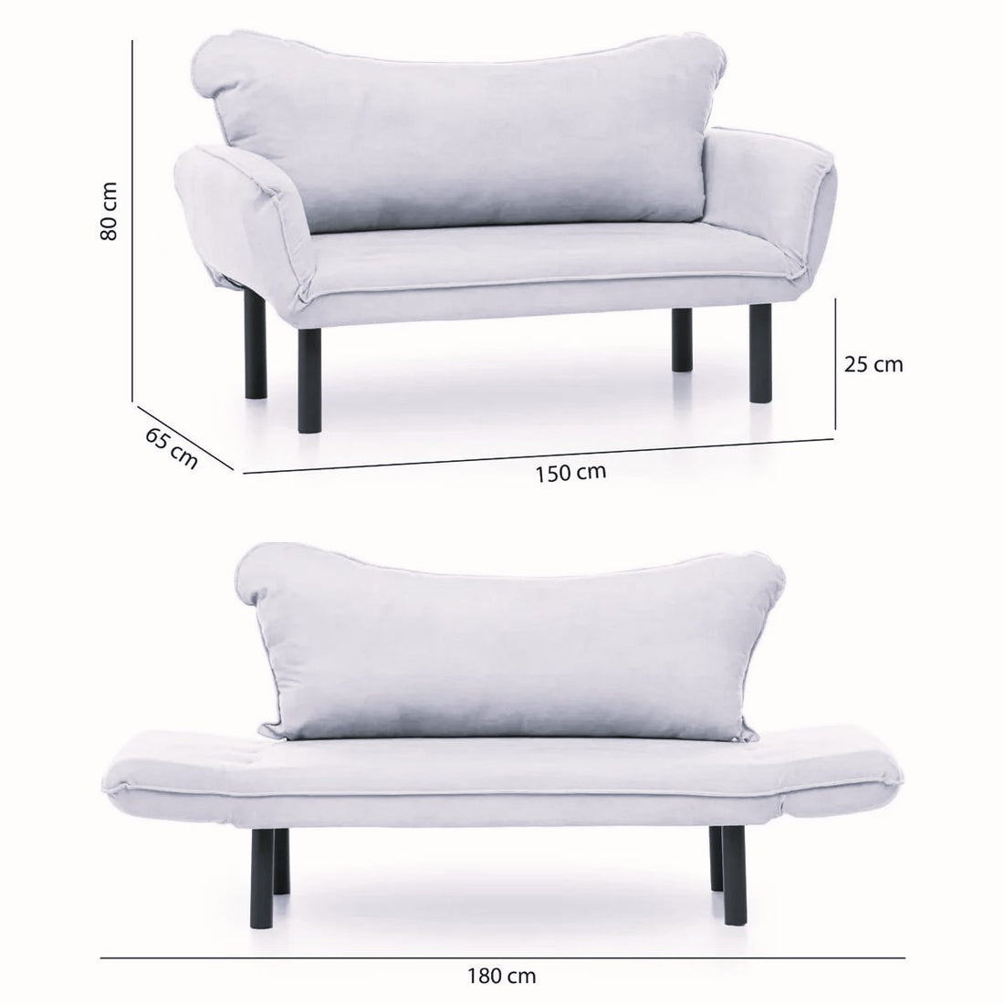 Canapé-lit 2 places Chatto - Patchwork