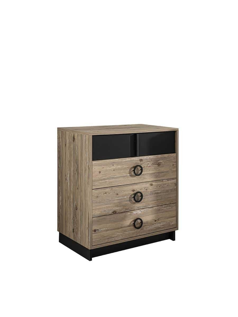 Table de chevet enfant Tree 3 tiroirs