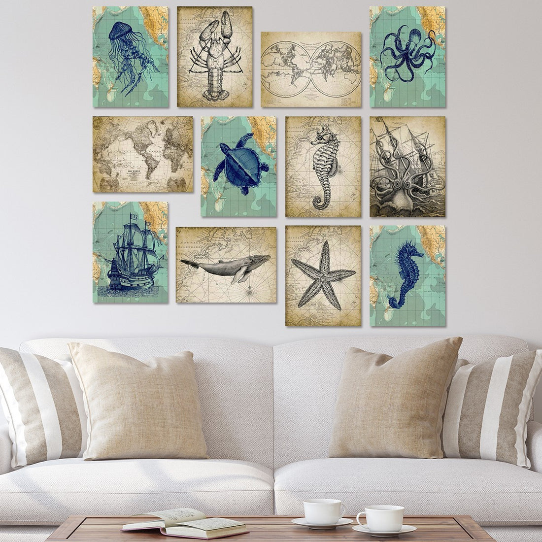 Peinture décorative MDF (12 pièces) 12MDF07