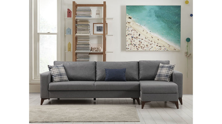 Canapé d'angle Kristal 3+Corner - Dark Grey