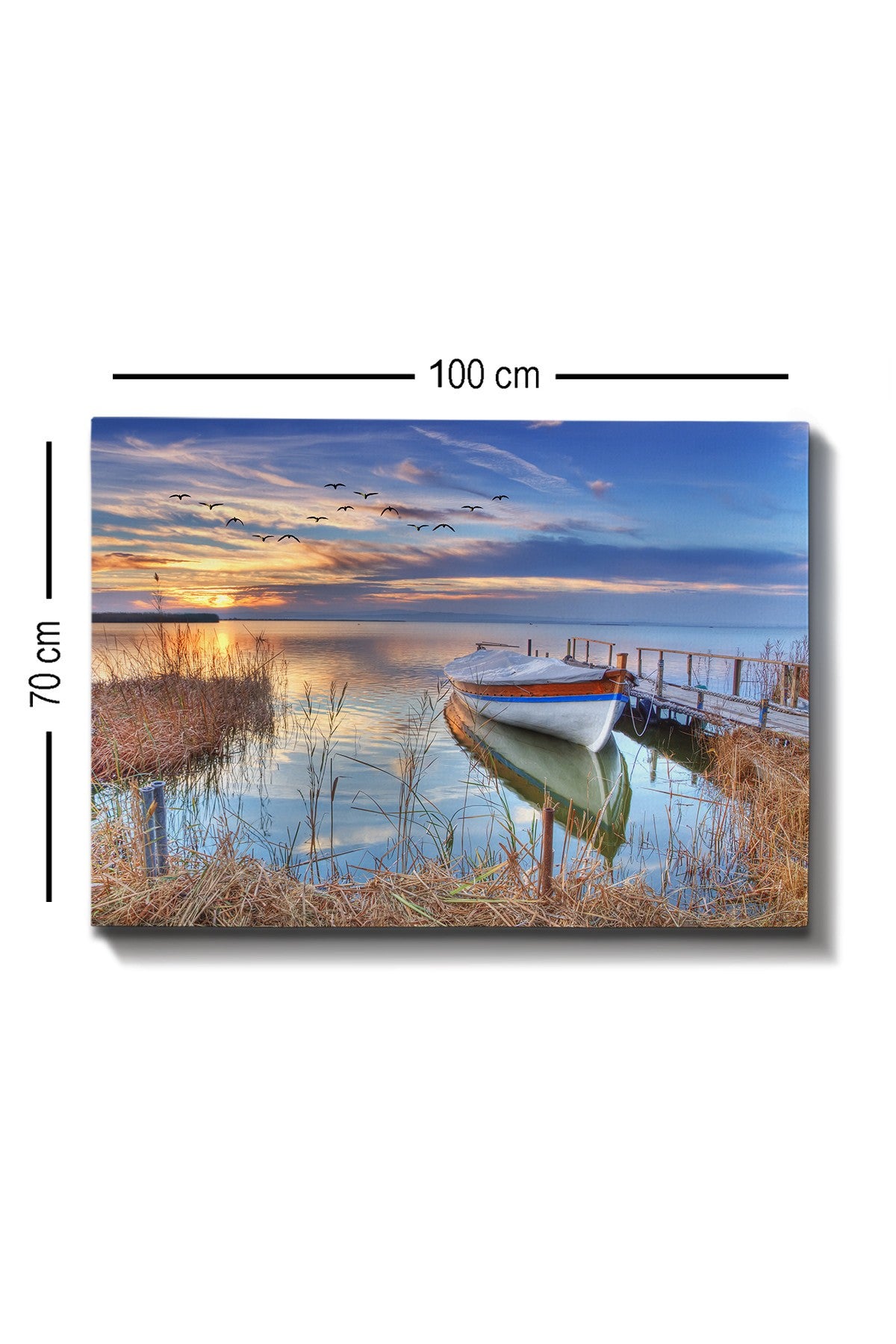 Peinture de toile décorative Kanvas Tablo (70 x 100) - 97