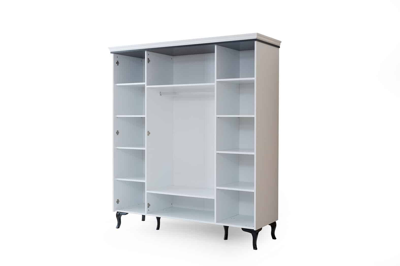 Black And White armoire 4 portes