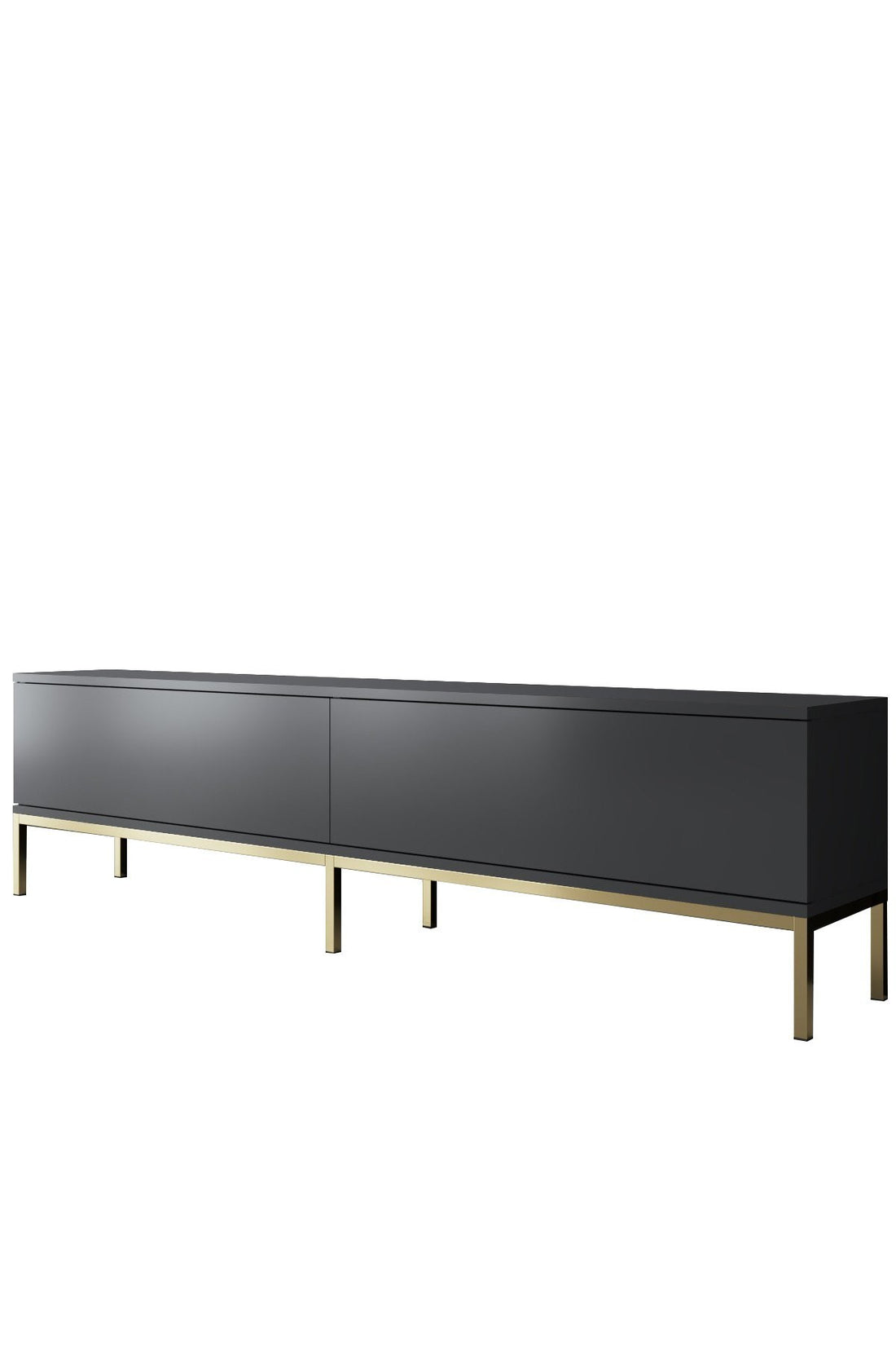 Meuble TV Lord - Anthracite, Gold