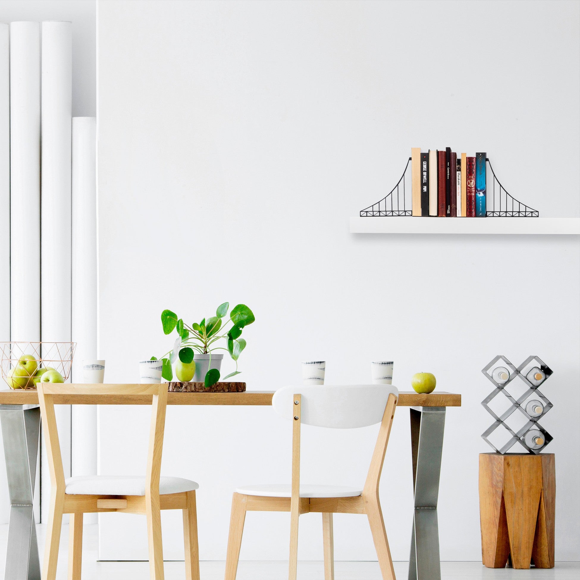 Serre-livres en métal Kitap tutucu 13 - Black