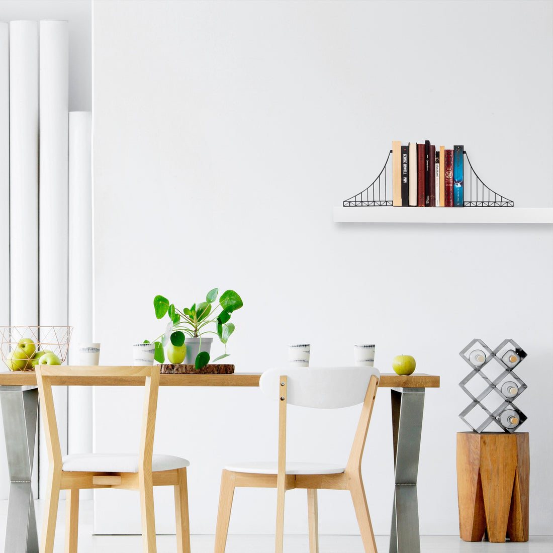 Serre-livres en métal Kitap tutucu 13 - Black