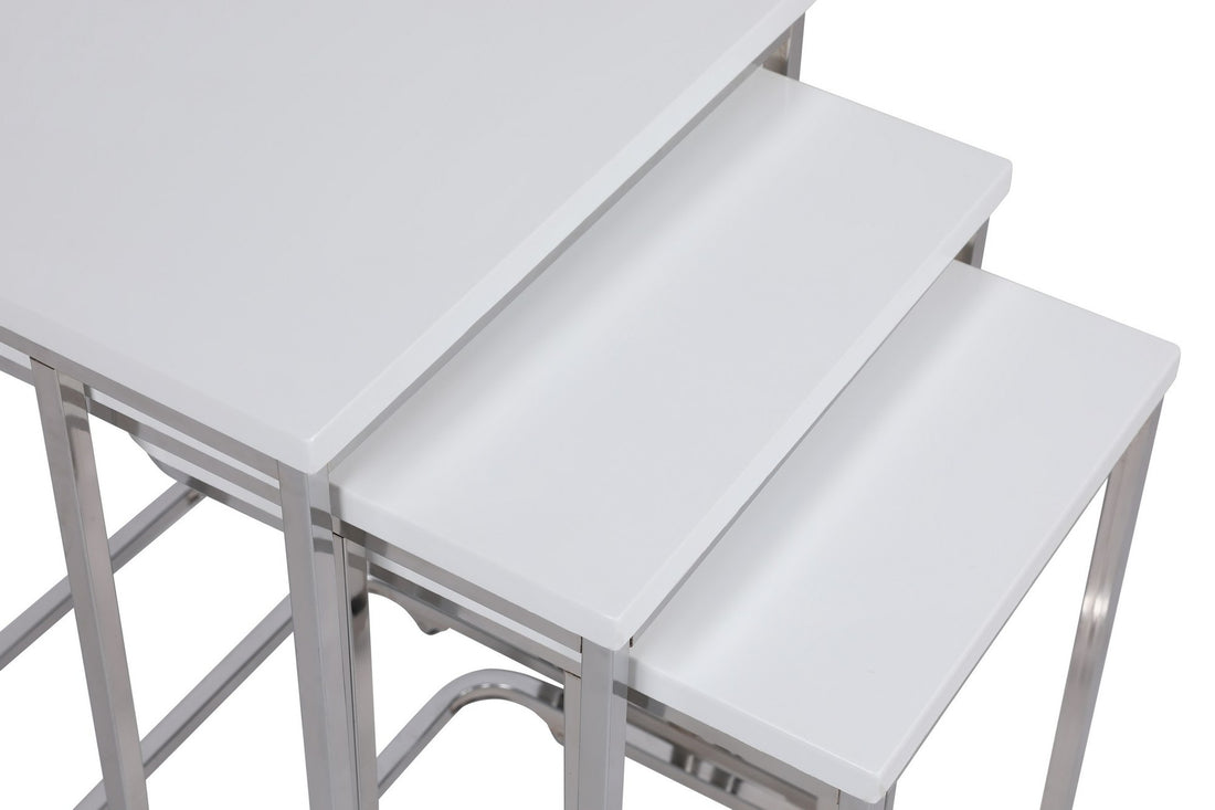 Table gigogne (3 pièces) Ce Metal Zigon - 9406