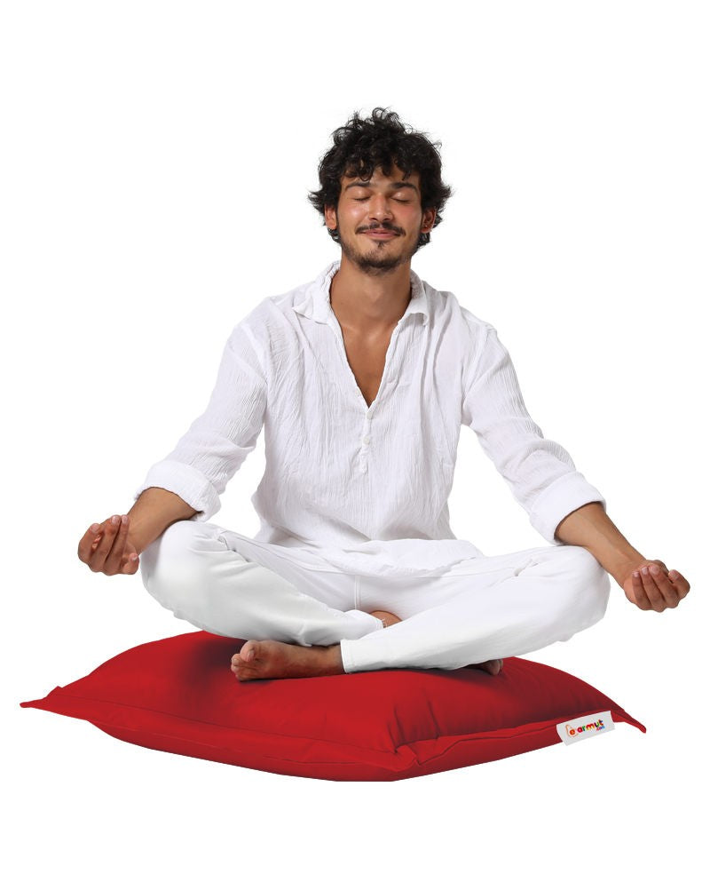 Coussin de jardin Cushion Pouf 70x70 - Red