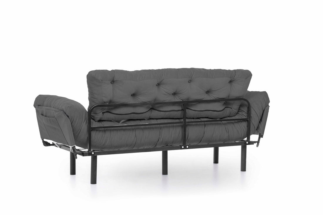 Canapé-lit 3 places Nitta Triple - Grey