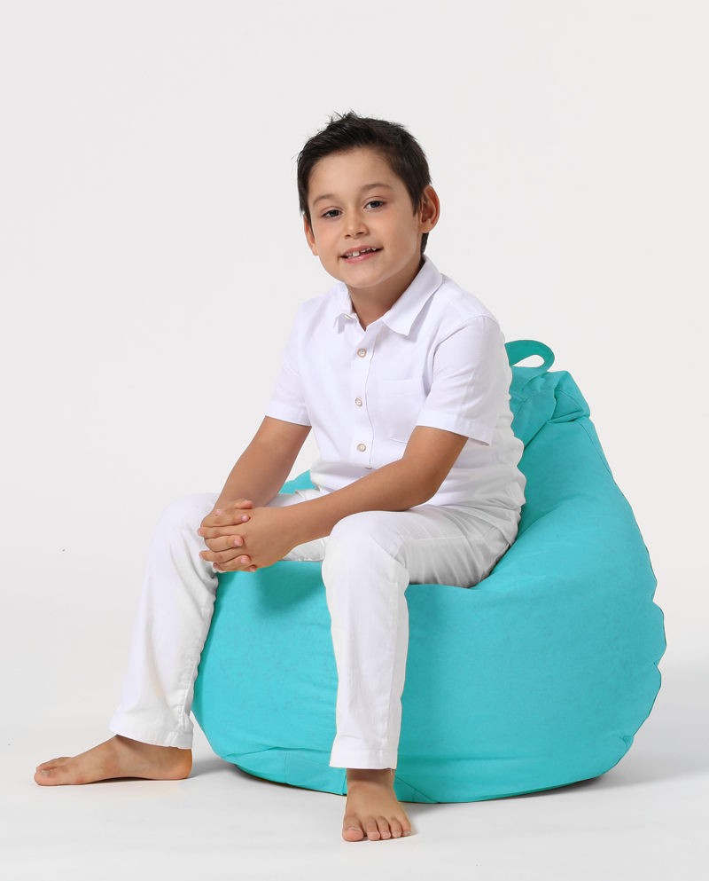 Pouf de jardin Premium Kids - Turquoise