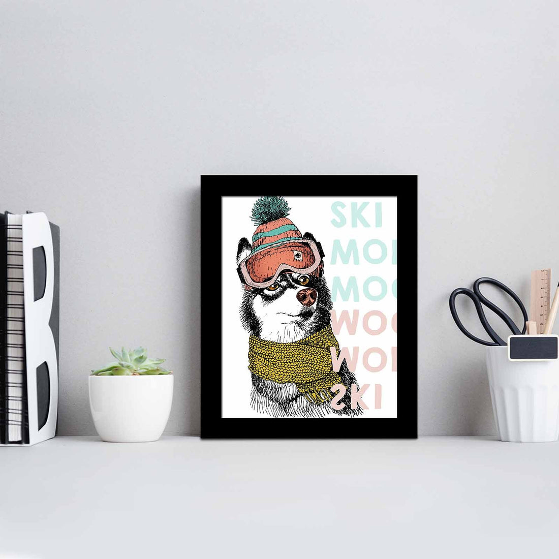 Peinture mdf encadrée décorative SCT-060