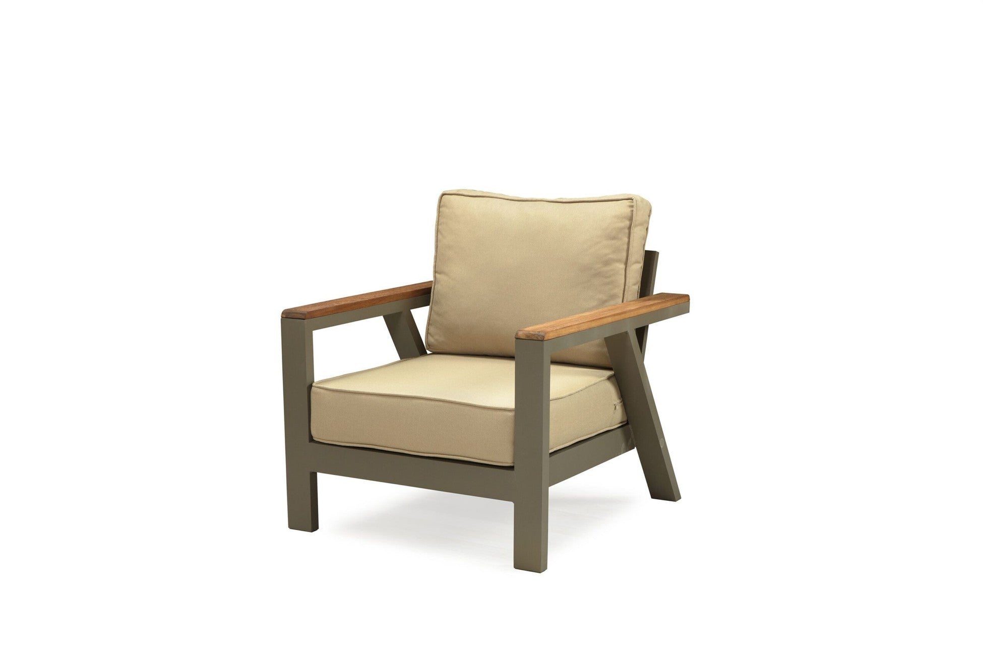 Salon de jardin avec coussins &amp; table basse Delta