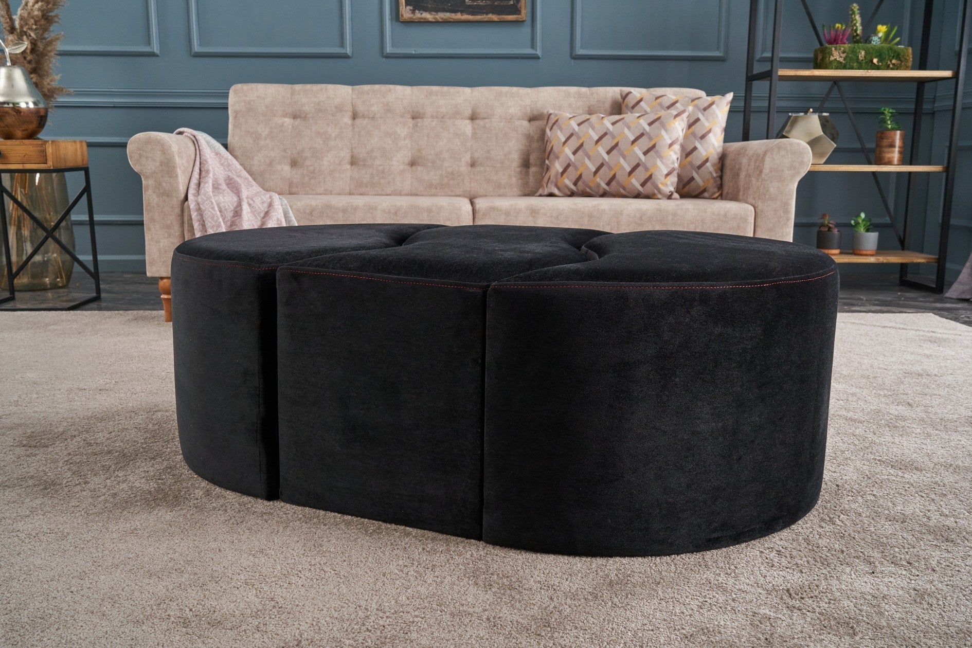 Pouf Alya Puf - Black