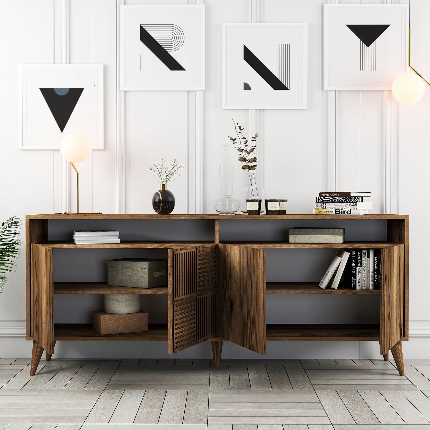 Console Milan - Walnut