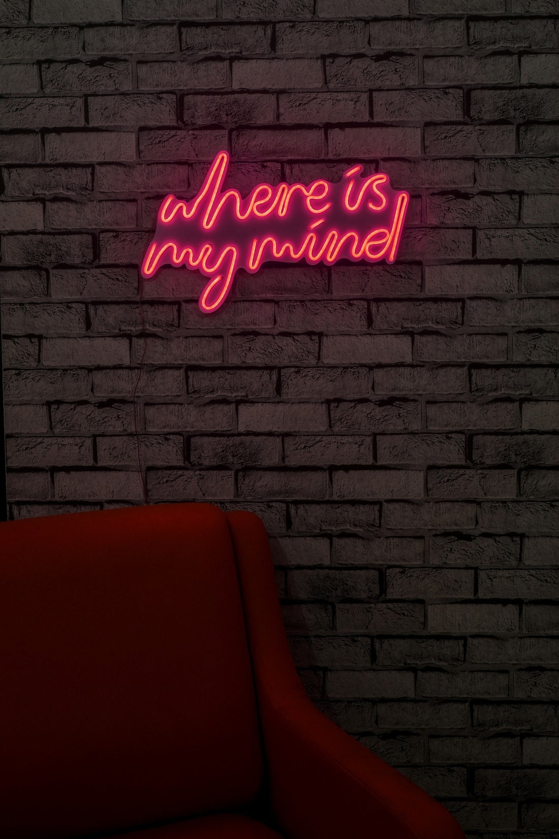 Éclairage LED en plastique décoratif Where Is My Mind - Pink