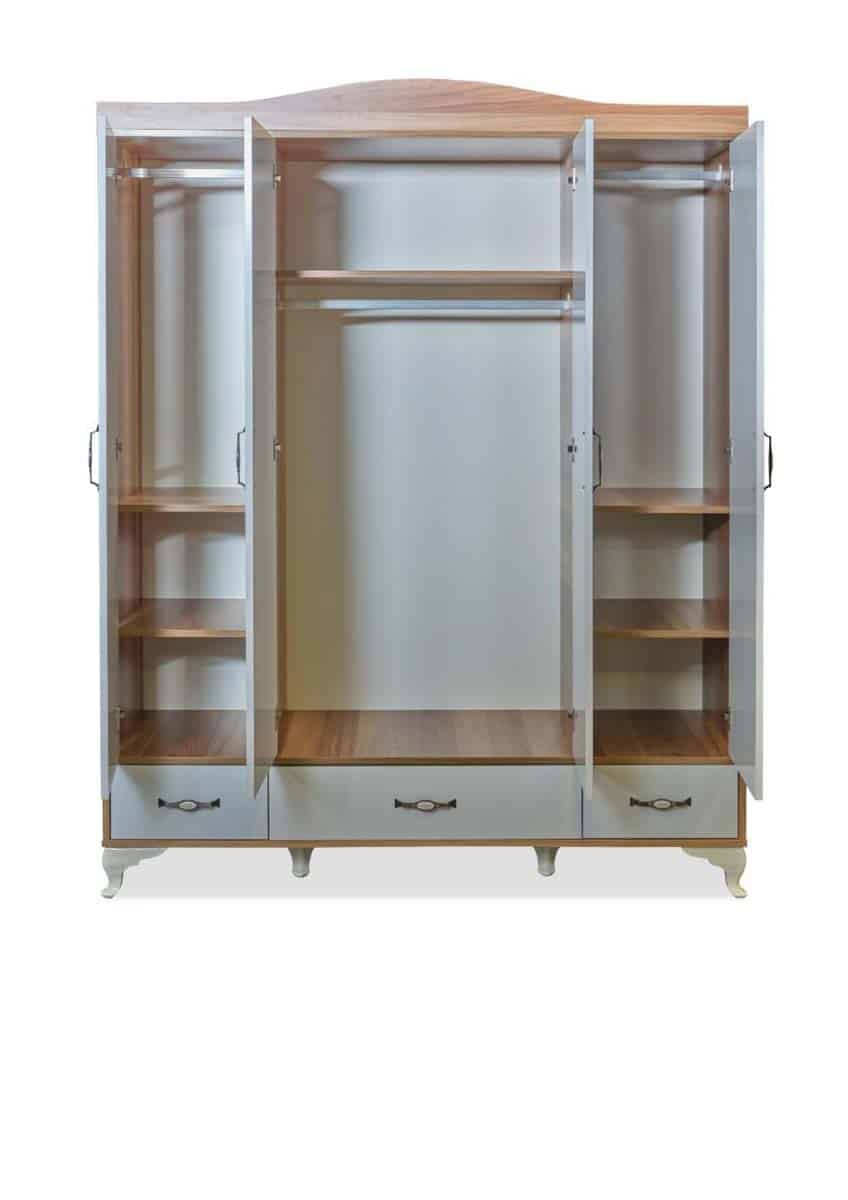 Armoire à quatre portes Alfa 170x54x212