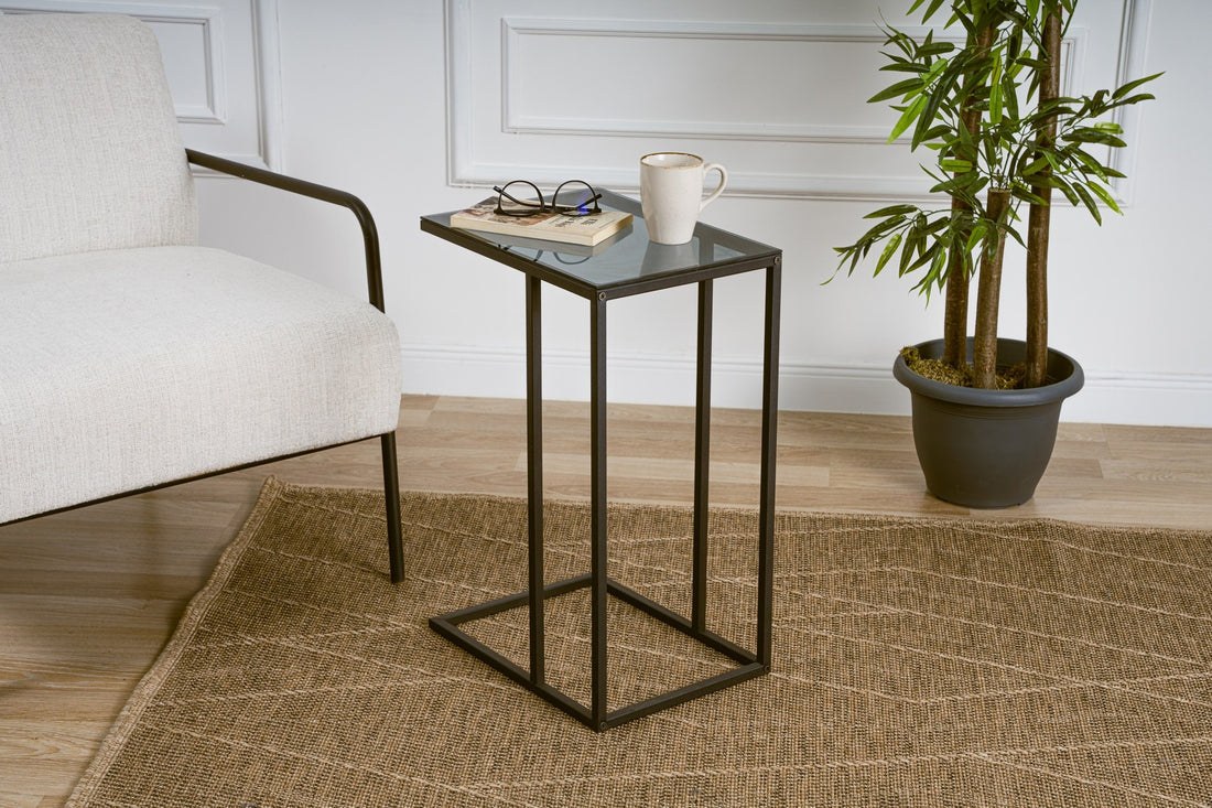 Table d'appoint Alaska C - Smoked Glass
