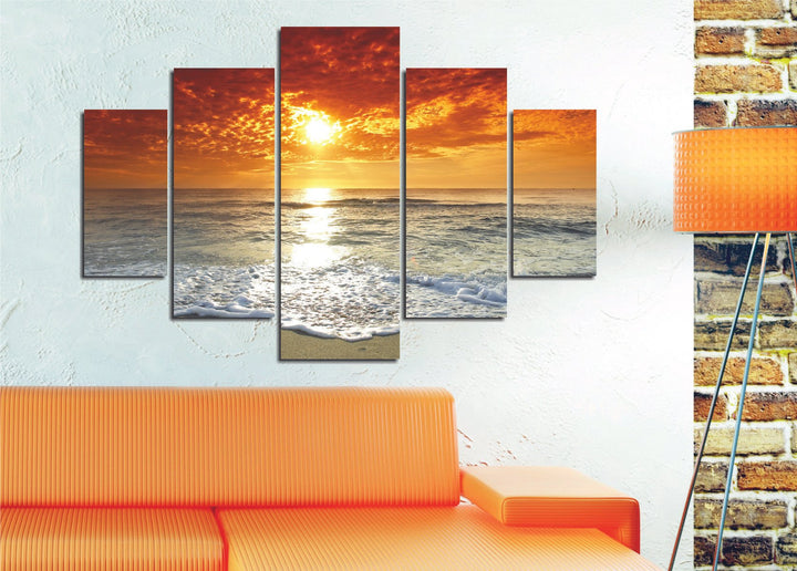 Peinture décorative MDF (5 pièces) ST063