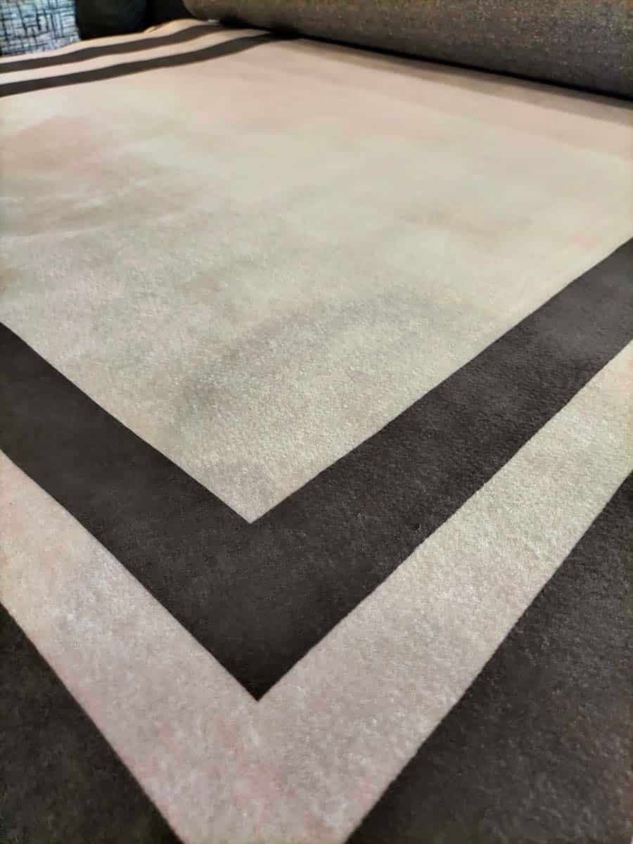 Bambou Tapis gris 0608 120x180