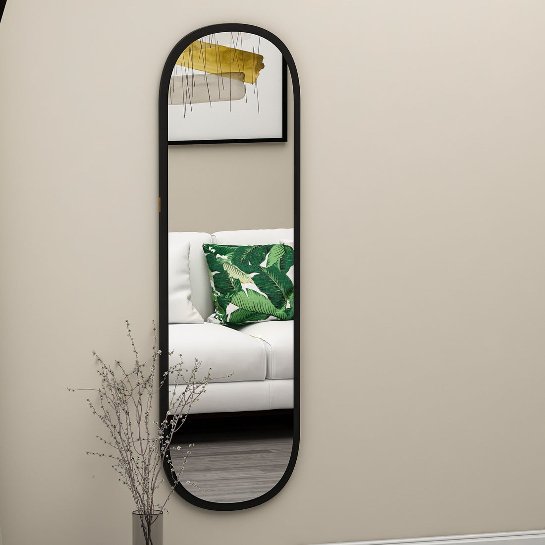 Miroir Magnum - Black