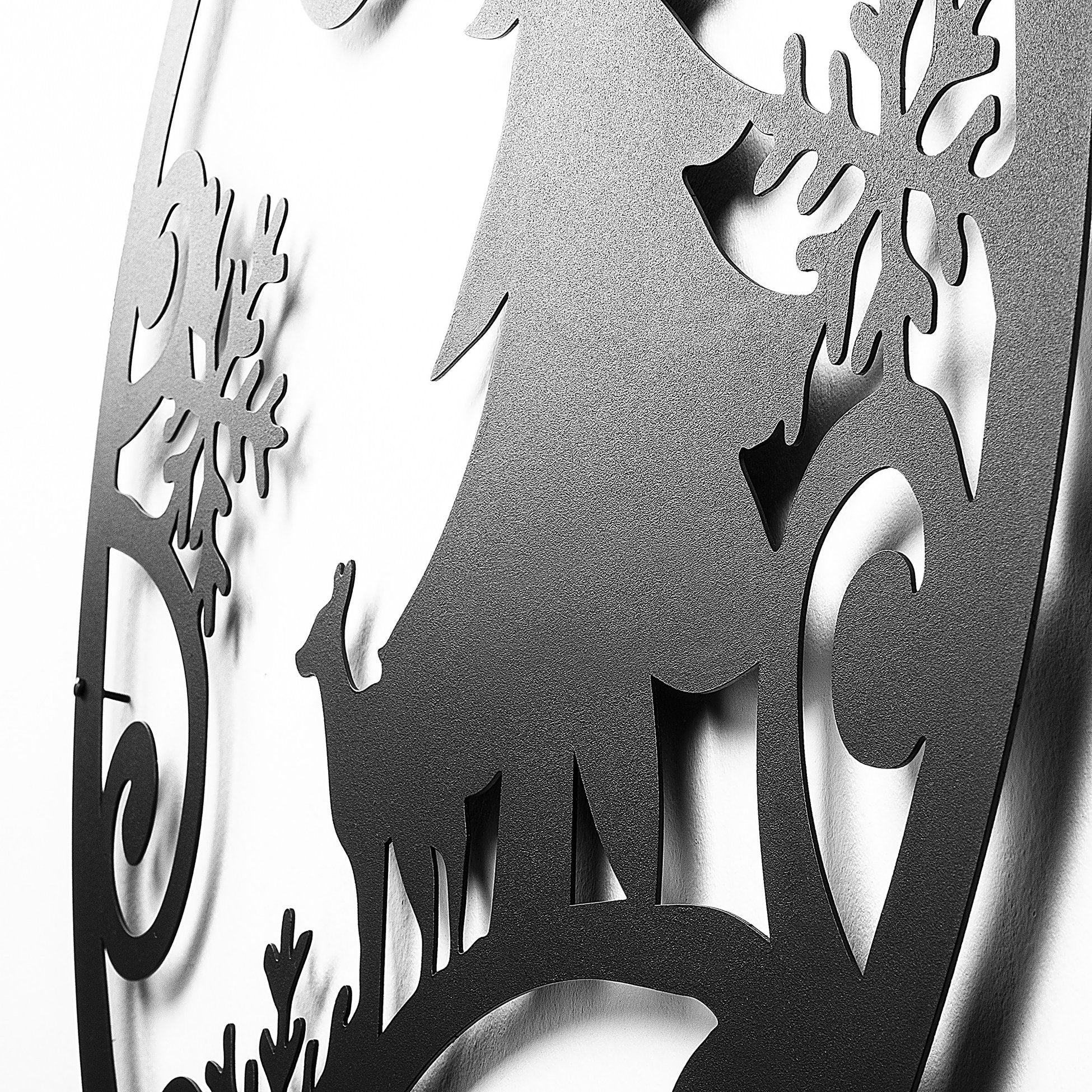 Accessoire mural en métal décoratif XMASBLACK - 027