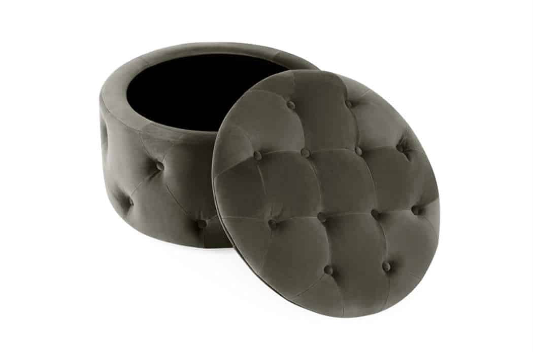 Pouf Coffre avec Espace De Rangement Duru