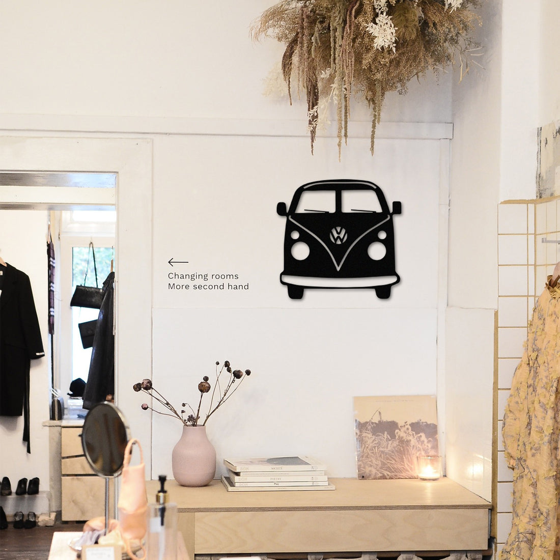 Accessoire mural en métal décoratif Vosvos Metal Decor