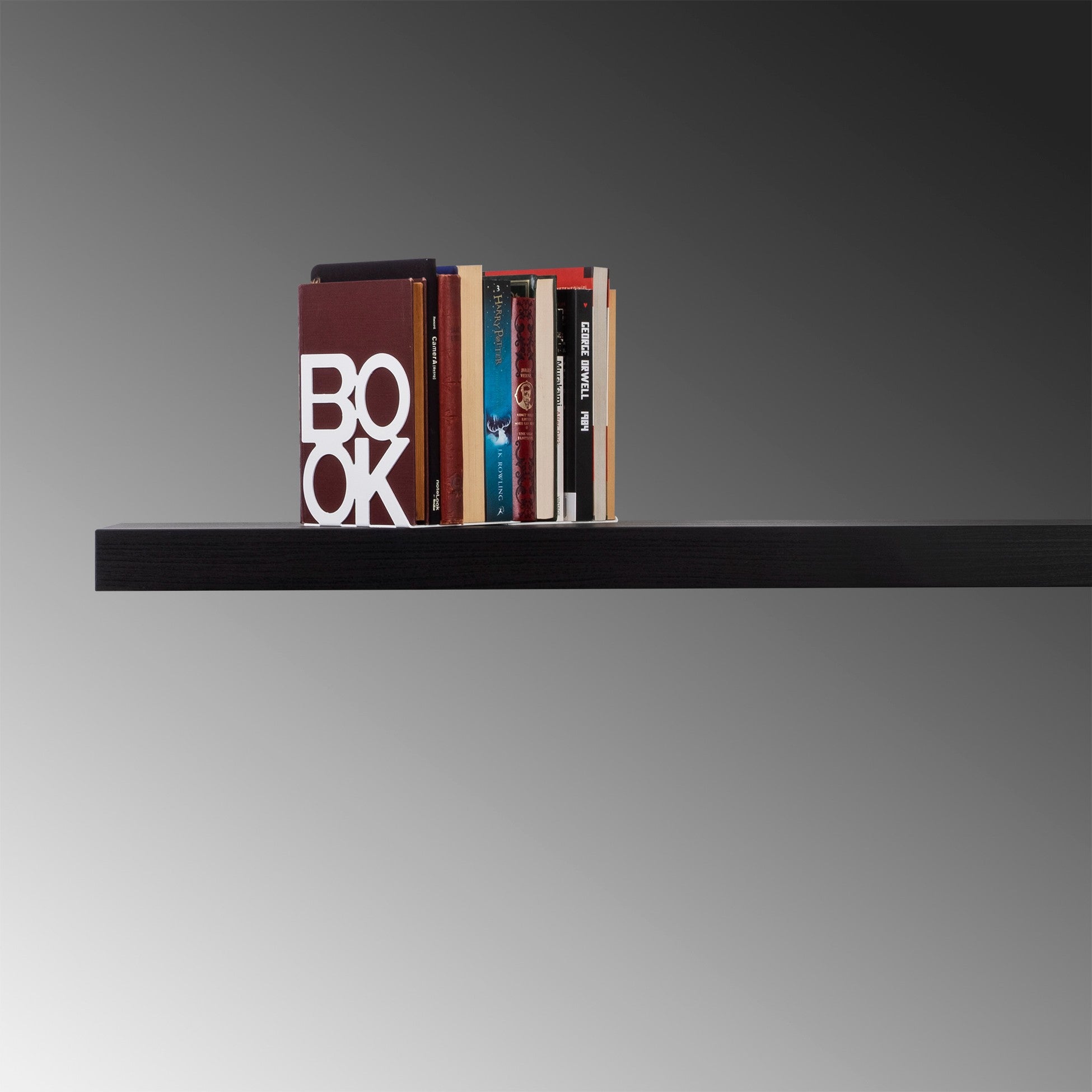 Serre-livres en métal Kitap tutucu 9 - White