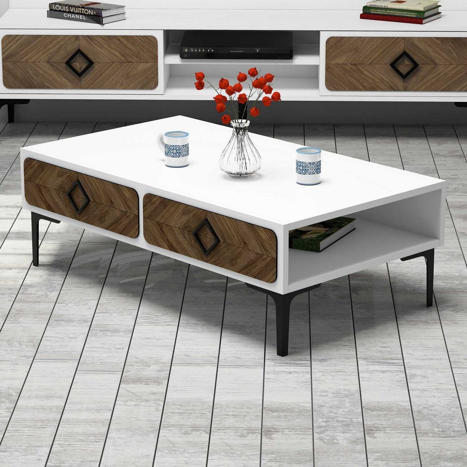 Table basse Samba - White