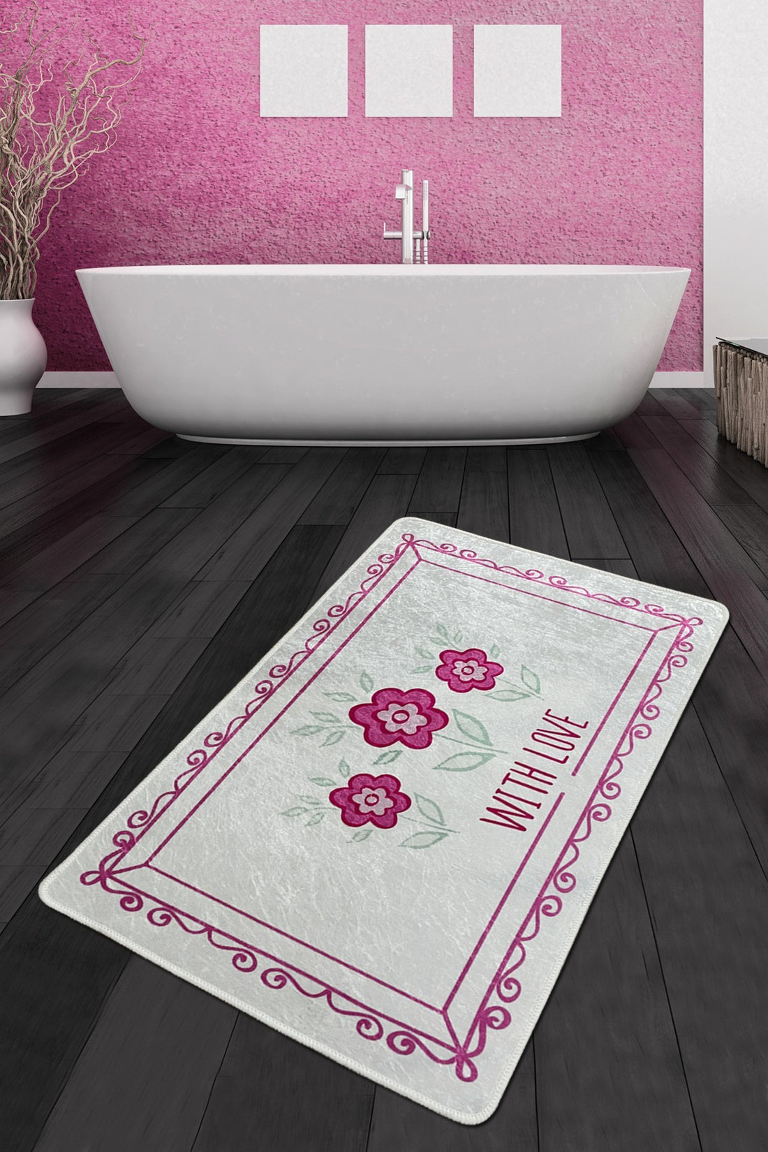 Tapis de bain With Flower Djt (70 x 120)