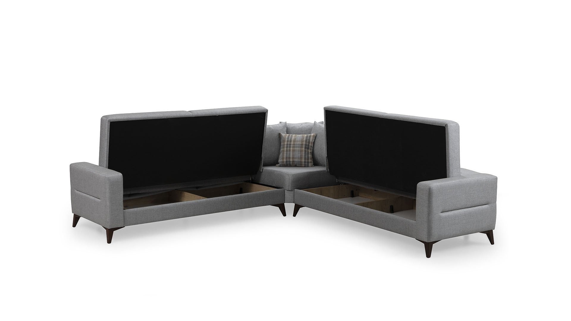 Canapé d'angle Kristal 3+Corner+3 - Light Grey