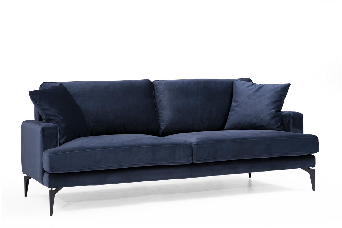 Canapé à 3 places Papira 3 Seater - Navy Blue