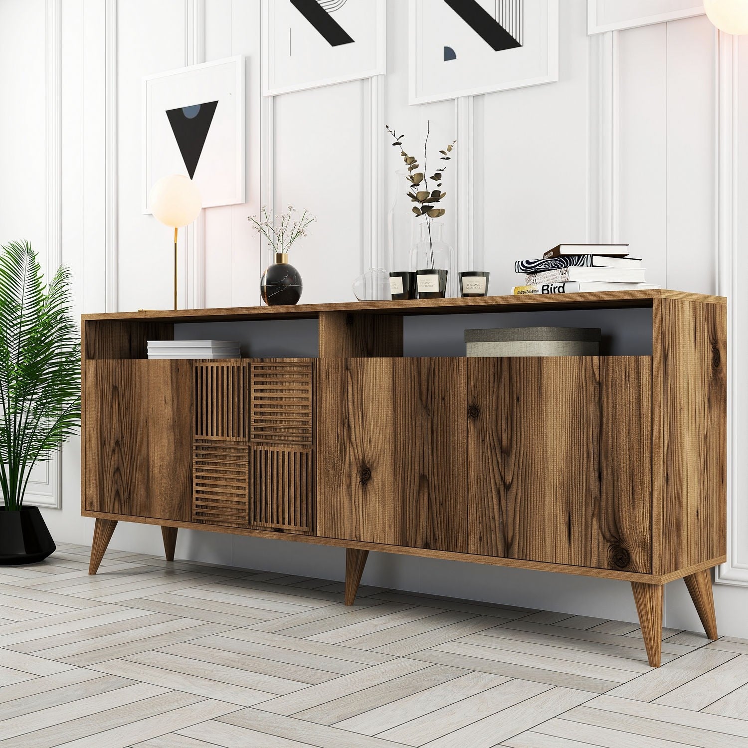 Console Milan - Walnut