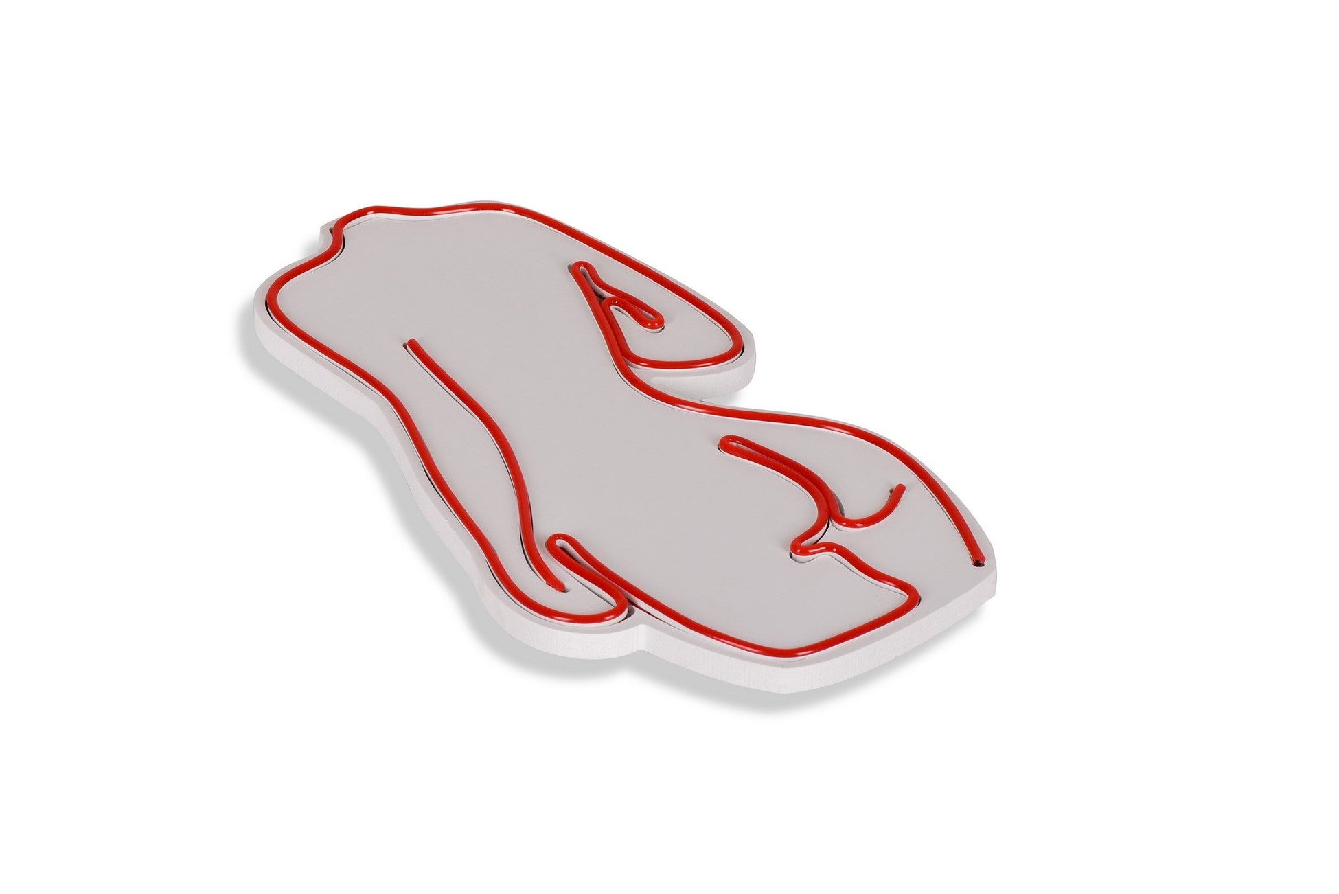 Éclairage LED en plastique décoratif Sexy Woman - Red