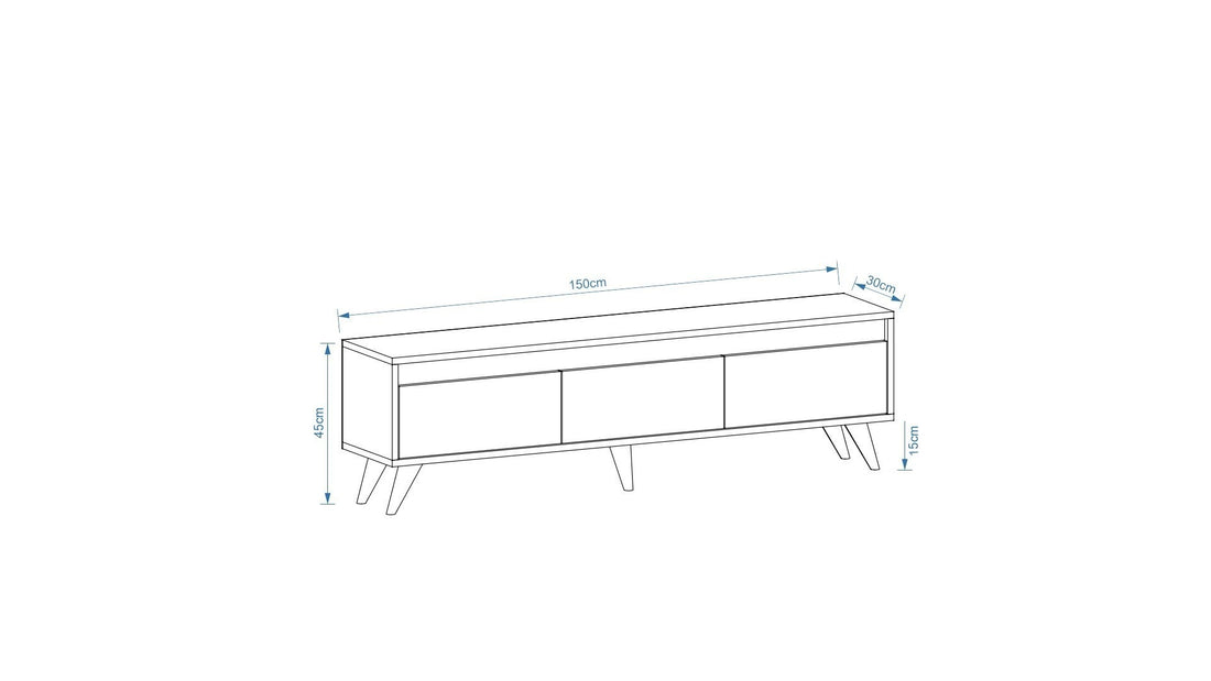 Meuble TV Century - Walnut