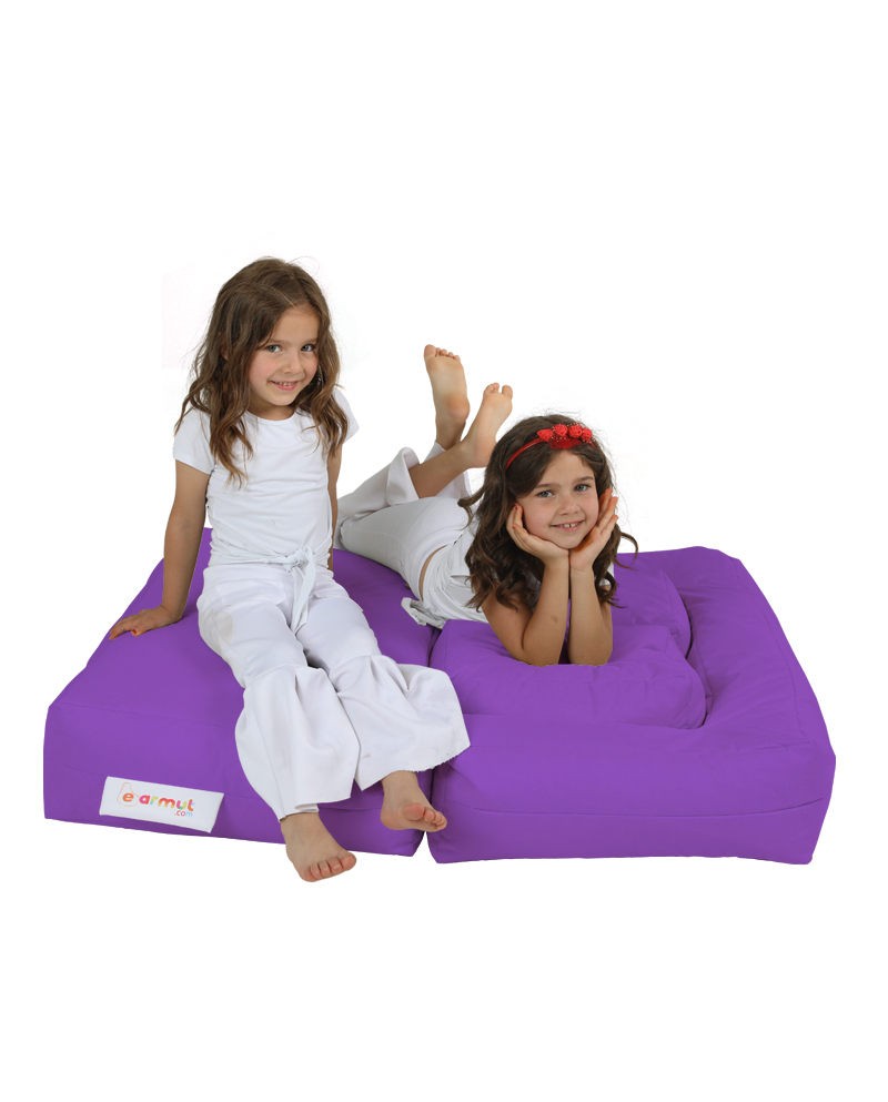 Pouf de jardin Kids Double Seat Pouf - Purple