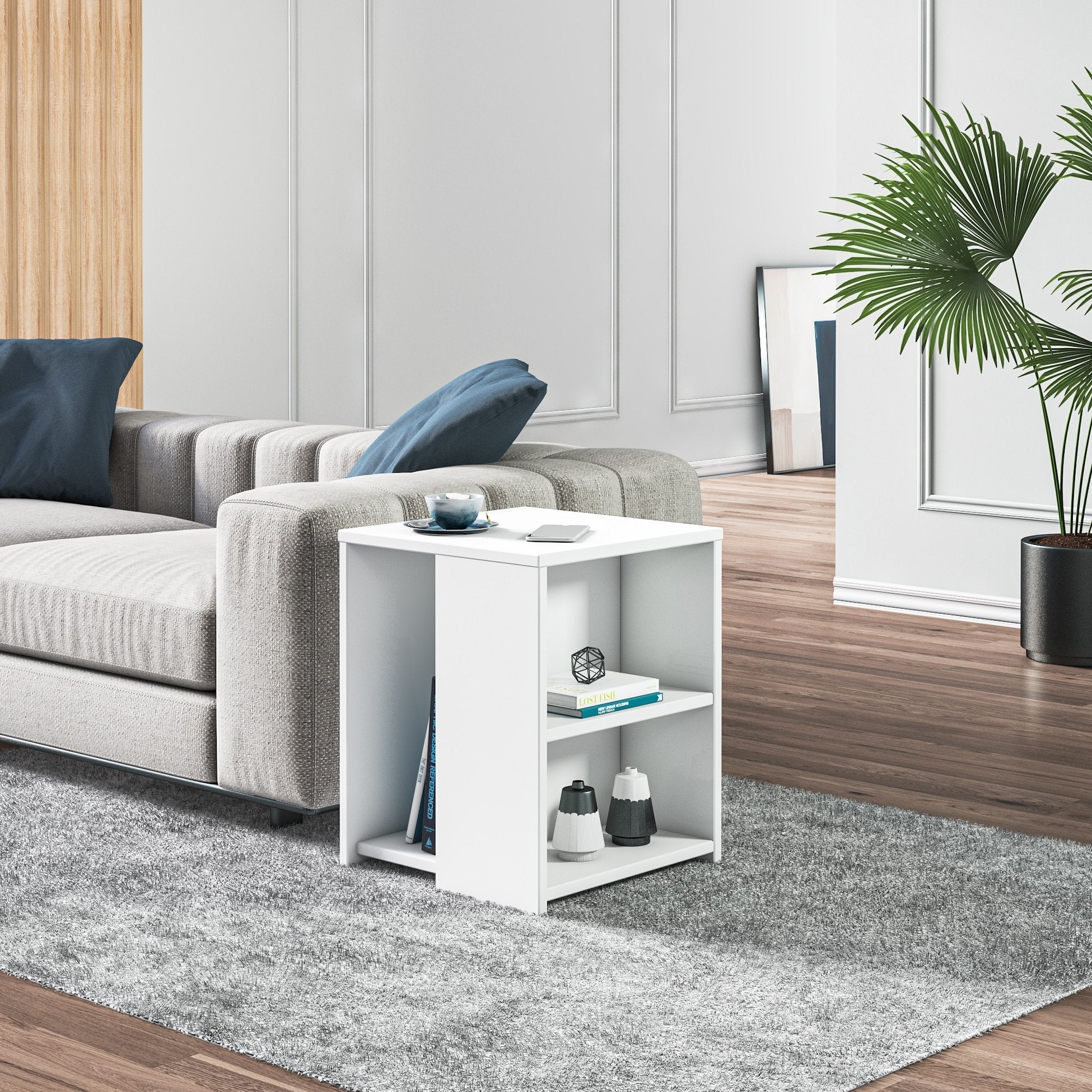 Table d’appoint Rome blanc