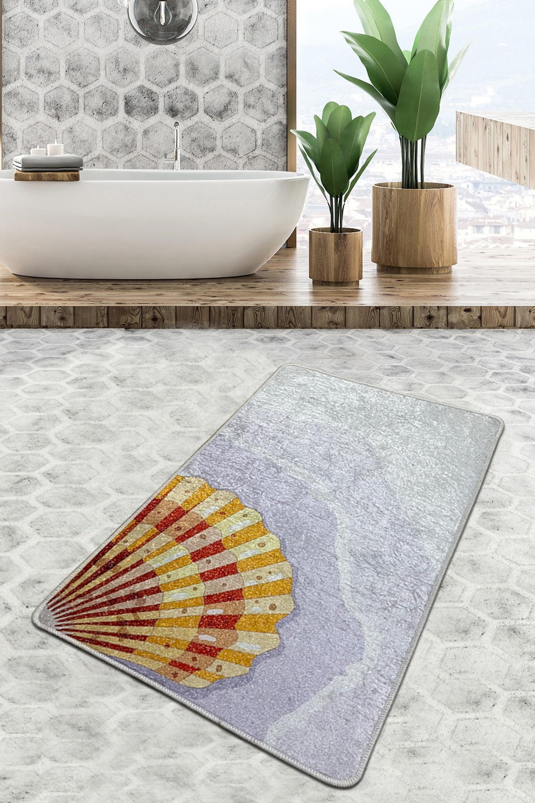 Tapis de bain Concha Djt (80 x 100)