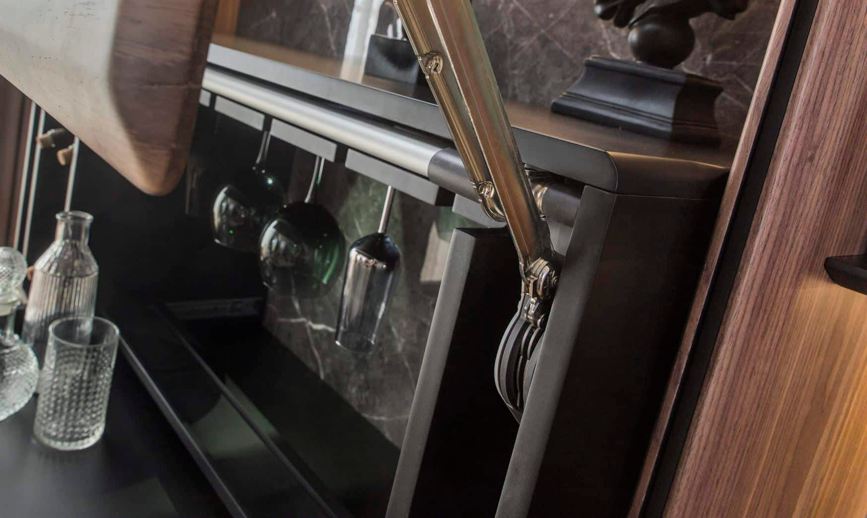 Odessa Meuble Tv bloc de vin