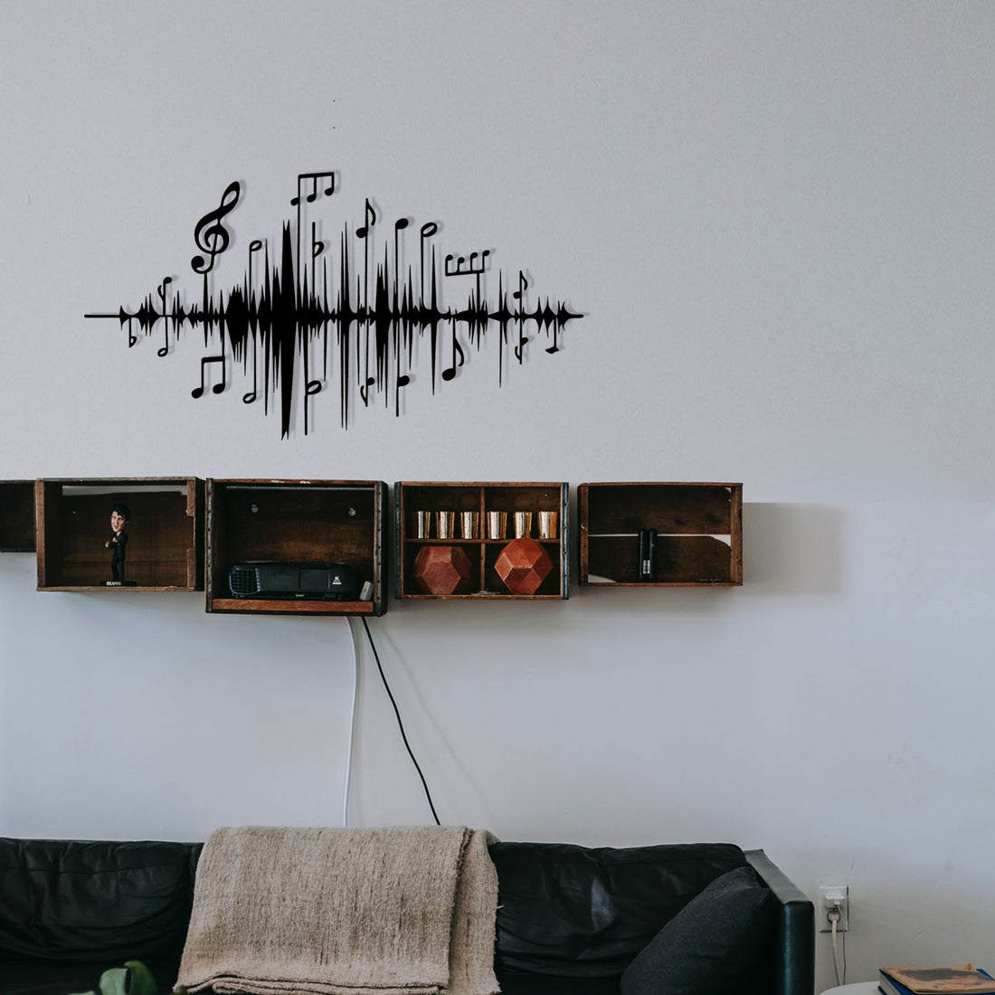 Accessoire mural en métal décoratif Lal