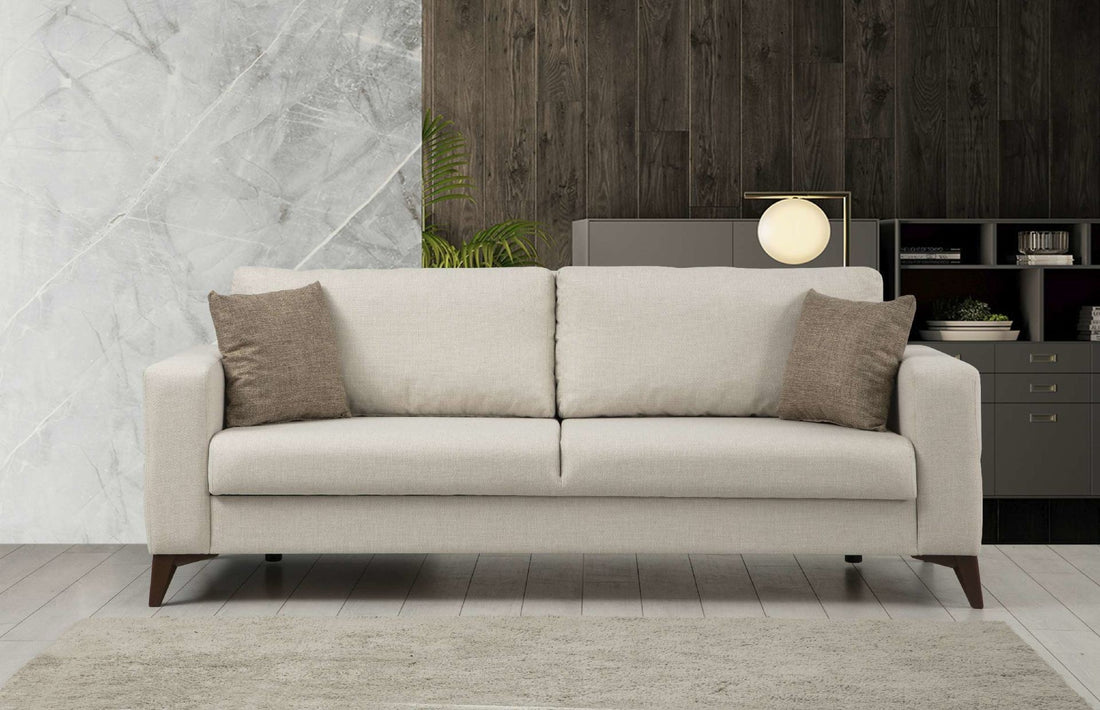 Canapé Kristal 3+1 - Beige, Anthracite